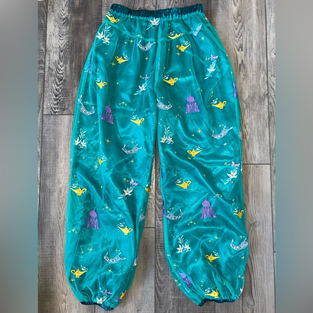 NWOT Hanna Andersson Disney Princess Jasmine Halloween Costume Pants Size Large